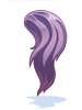 Costume Straight Pony Purple