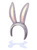 Costume Bunny Hairband (Grey)