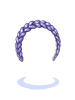 Costume Braid Headband (Blue)