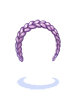 Costume Braid Headband (Purple)